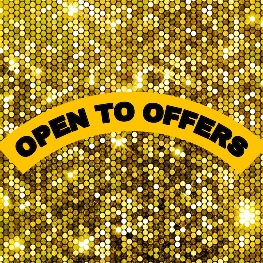 Open to most offers! Please don’t low ball me and I will accept your offer.